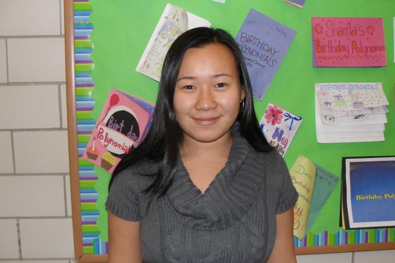 Staffer of the Month- Ms. Wong