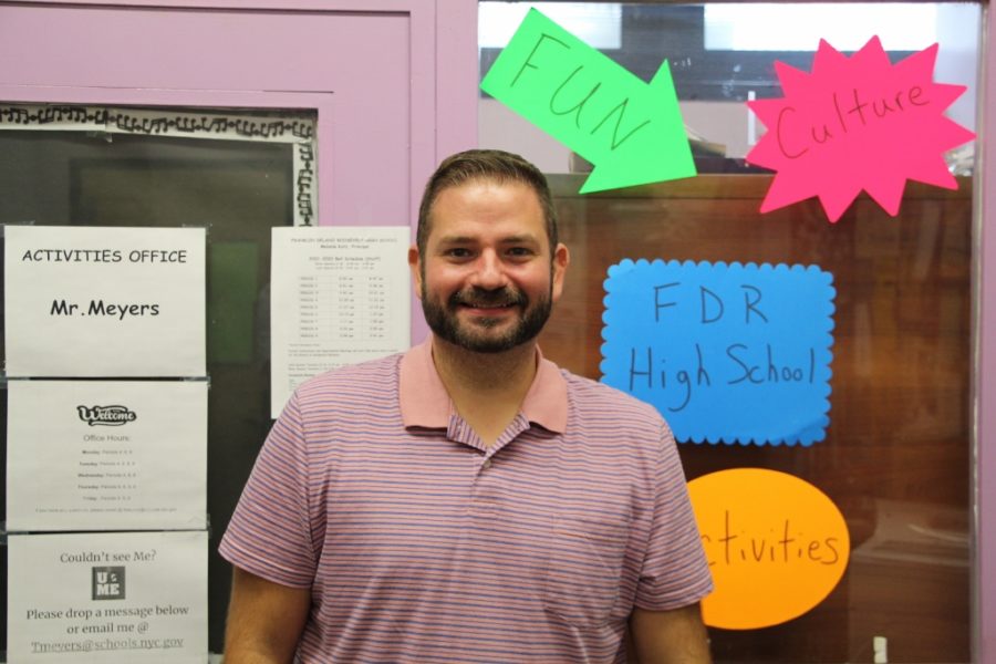 Mr. Meyers- FDRs Activities Coordinator!